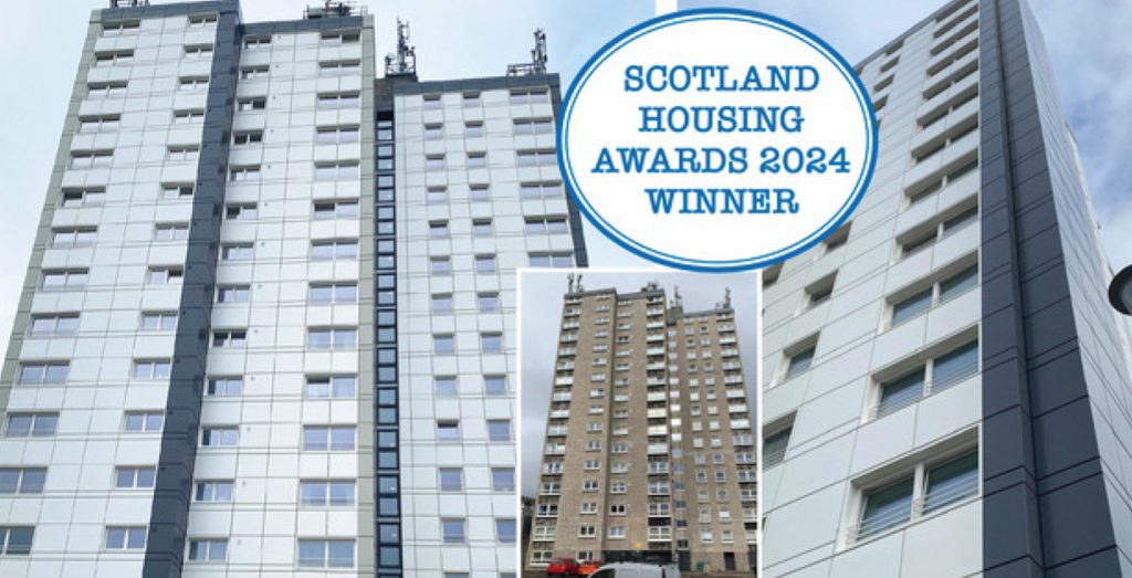 RECLADDING PROJECT WINS NET ZERO IN HOUSING AWARD